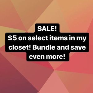 $5 SALE!